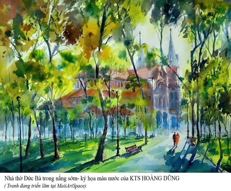 Ký họa “Sài Gòn trong tôi” ảnh 6