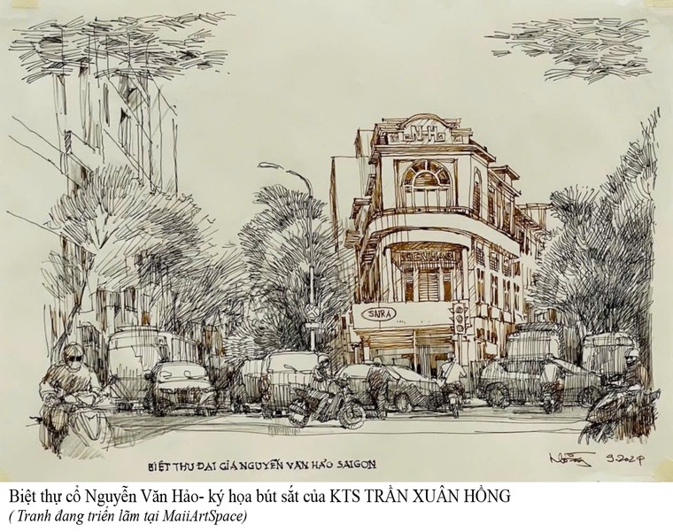 Ký họa “Sài Gòn trong tôi” ảnh 3
