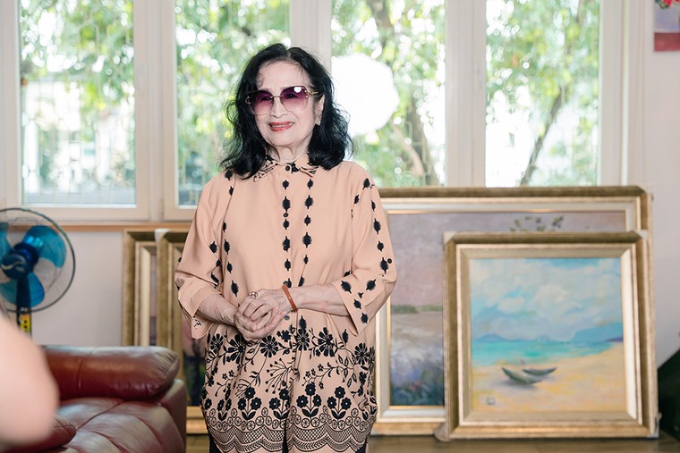 “Quê hương” đầy màu sắc của NSND Trà Giang ảnh 1