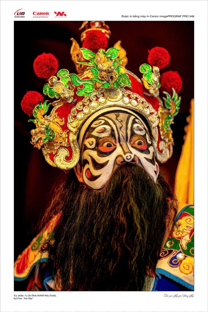 “Sắc màu trong hát bội” của Nghệ sĩ nhiếp ảnh Hồng Nga ảnh 6