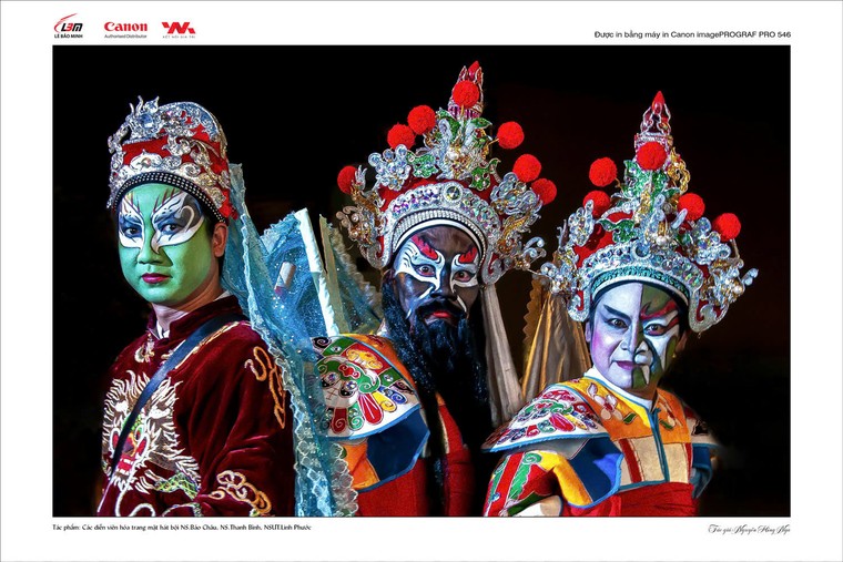 “Sắc màu trong hát bội” của Nghệ sĩ nhiếp ảnh Hồng Nga ảnh 2