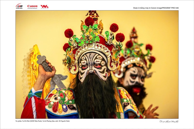 “Sắc màu trong hát bội” của Nghệ sĩ nhiếp ảnh Hồng Nga ảnh 8