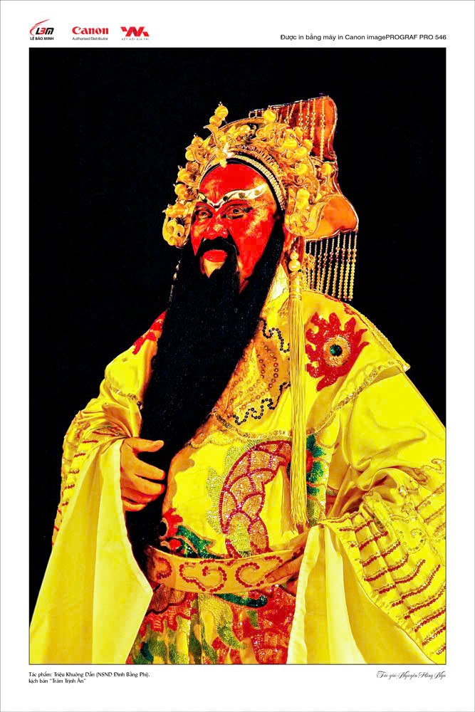 “Sắc màu trong hát bội” của Nghệ sĩ nhiếp ảnh Hồng Nga ảnh 4