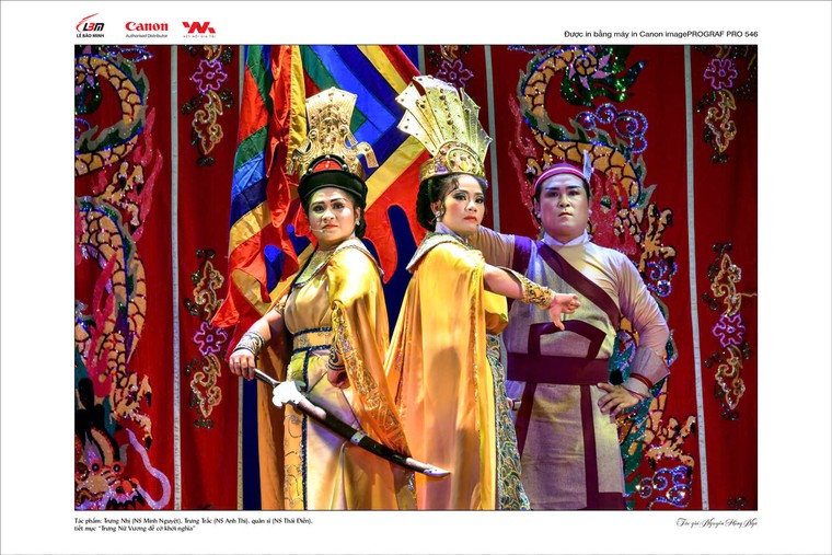“Sắc màu trong hát bội” của Nghệ sĩ nhiếp ảnh Hồng Nga ảnh 11
