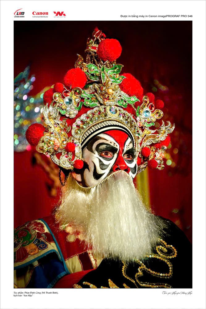 “Sắc màu trong hát bội” của Nghệ sĩ nhiếp ảnh Hồng Nga ảnh 7