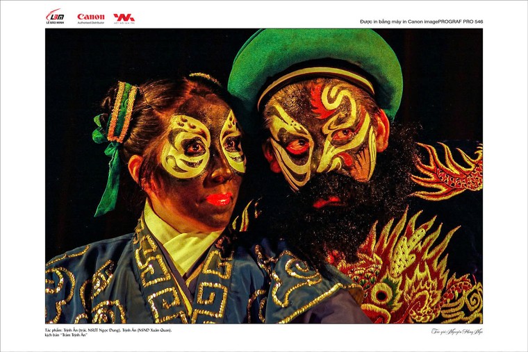 “Sắc màu trong hát bội” của Nghệ sĩ nhiếp ảnh Hồng Nga ảnh 3