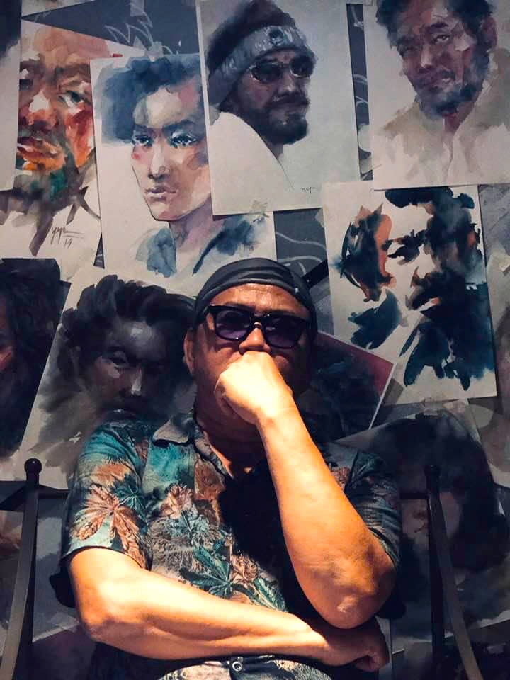 Họa sĩ Hoàng Võ: “Mỗi chân dung là một thân phận!” ảnh 1