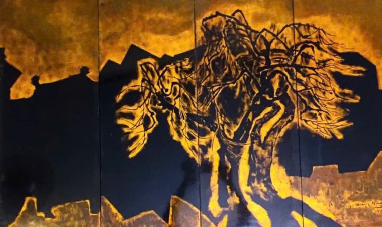 Năm hoạ sĩ hoà chung “Sắc diện” ảnh 3