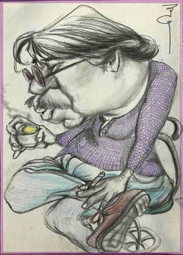 “Hí họa gia” Nhâm Văn Hán: Nhìn đời rộn tiếng cười yêu thương ảnh 6