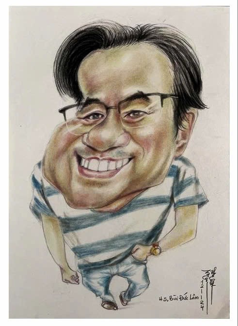 “Hí họa gia” Nhâm Văn Hán: Nhìn đời rộn tiếng cười yêu thương ảnh 7