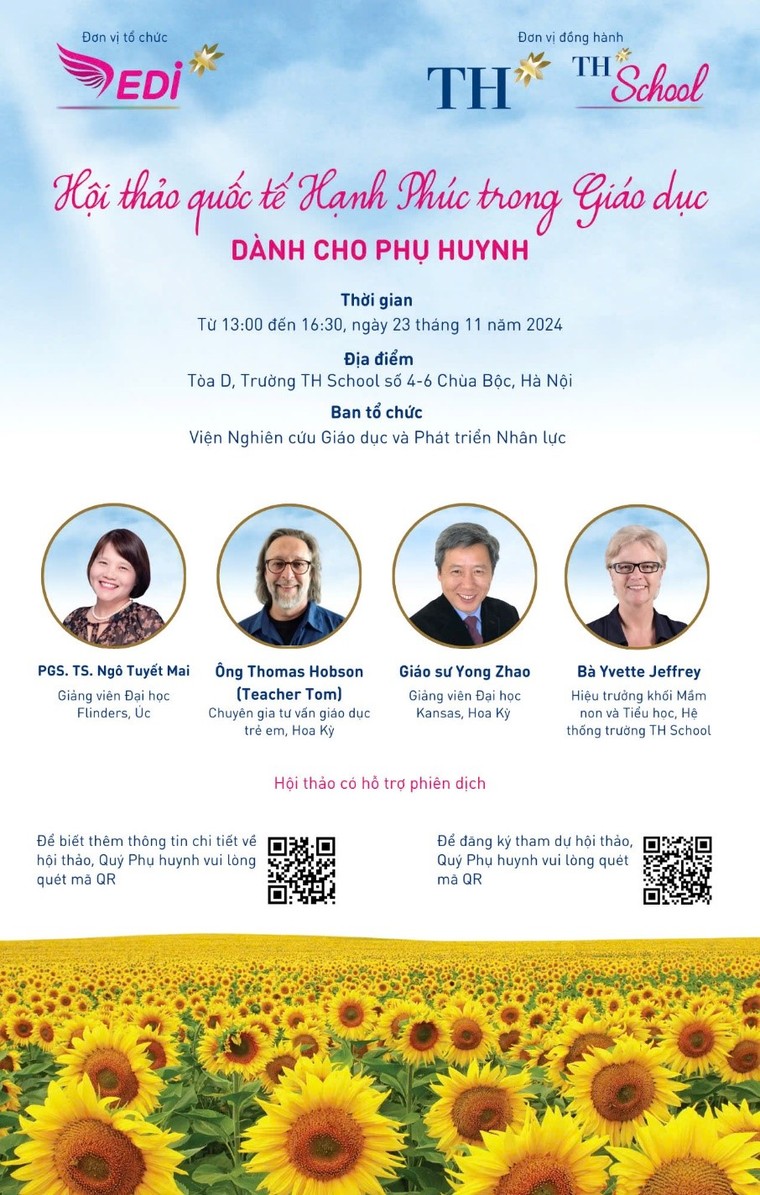 Hạnh phúc trong Giáo dục: Xu hướng toàn cầu và ứng dụng tại Việt Nam ảnh 4