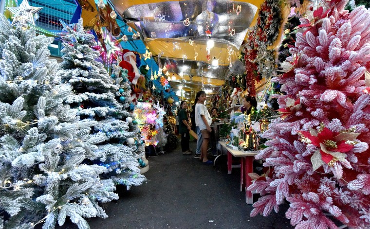 Sài Gòn trang hoàng rực rỡ đón Giáng Sinh ảnh 14