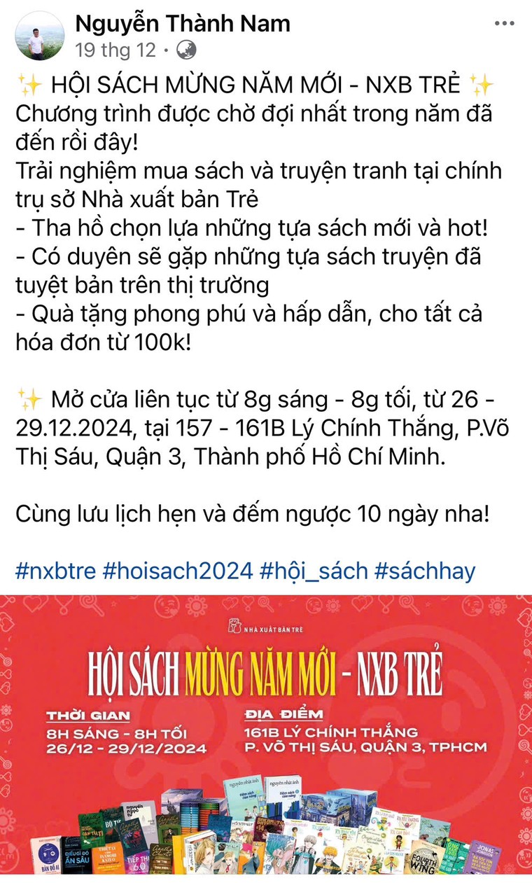 Tổng biên tập NXB Trẻ Nguyễn Thành Nam đột ngột qua đời ảnh 1