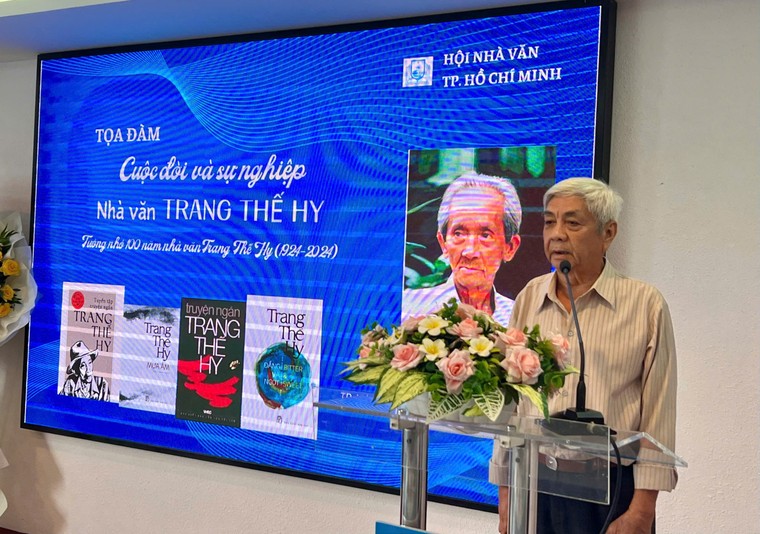Nhà văn Trang Thế Hy người thành đạt muộn trong văn chương ảnh 2