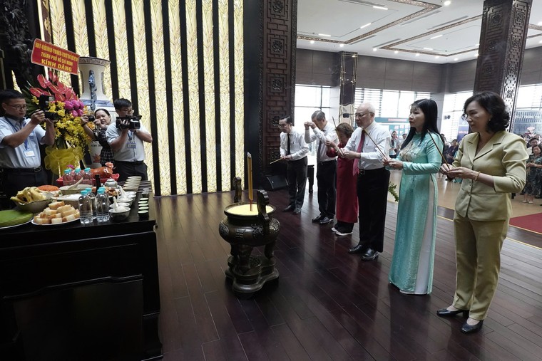 Khánh thành công trình Bảo tàng Tôn Đức Thắng ảnh 1