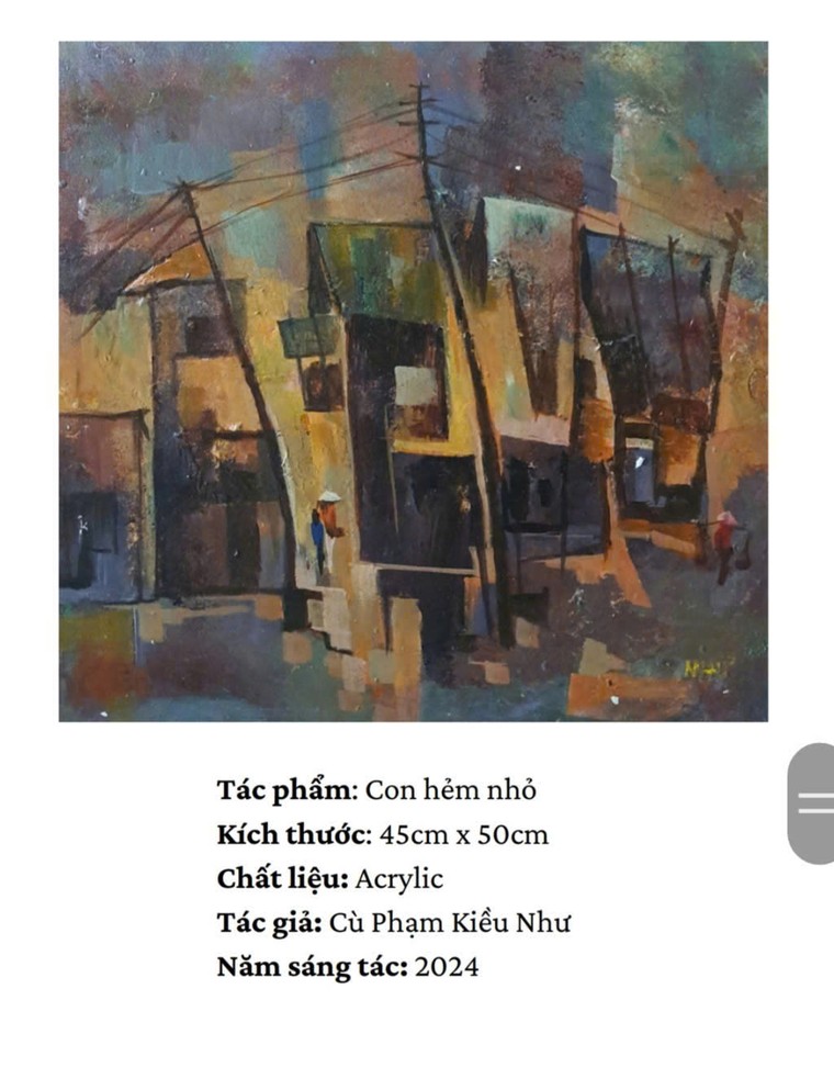 Triển lãm tranh “Sắc màu phương Nam” của những họa sĩ khuyết tật ảnh 13