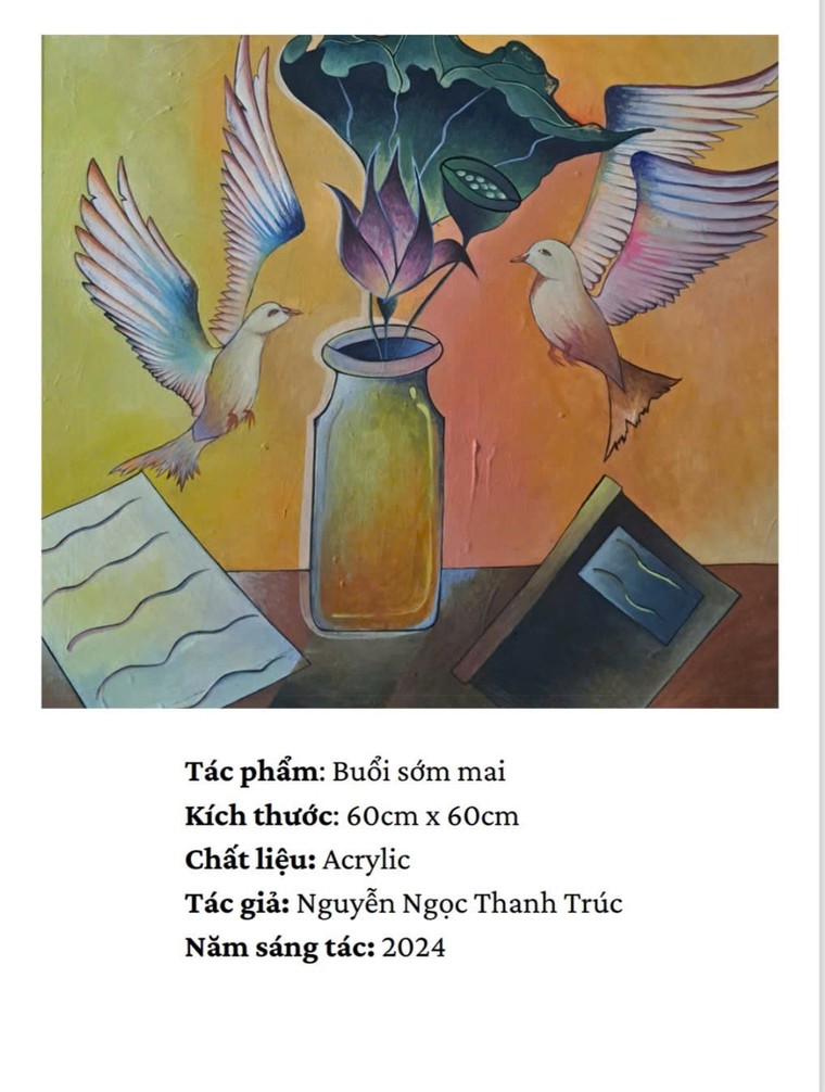 Triển lãm tranh “Sắc màu phương Nam” của những họa sĩ khuyết tật ảnh 5