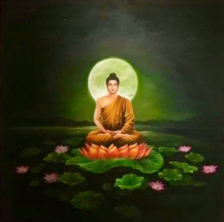 Triển lãm “Thiền phong” với những sắc màu về Phật giáo ảnh 5