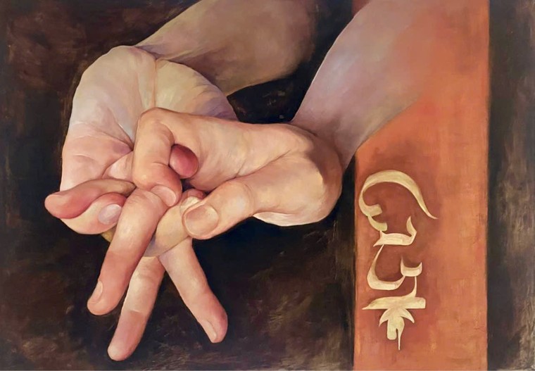 Triển lãm “Thiền phong” với những sắc màu về Phật giáo ảnh 9