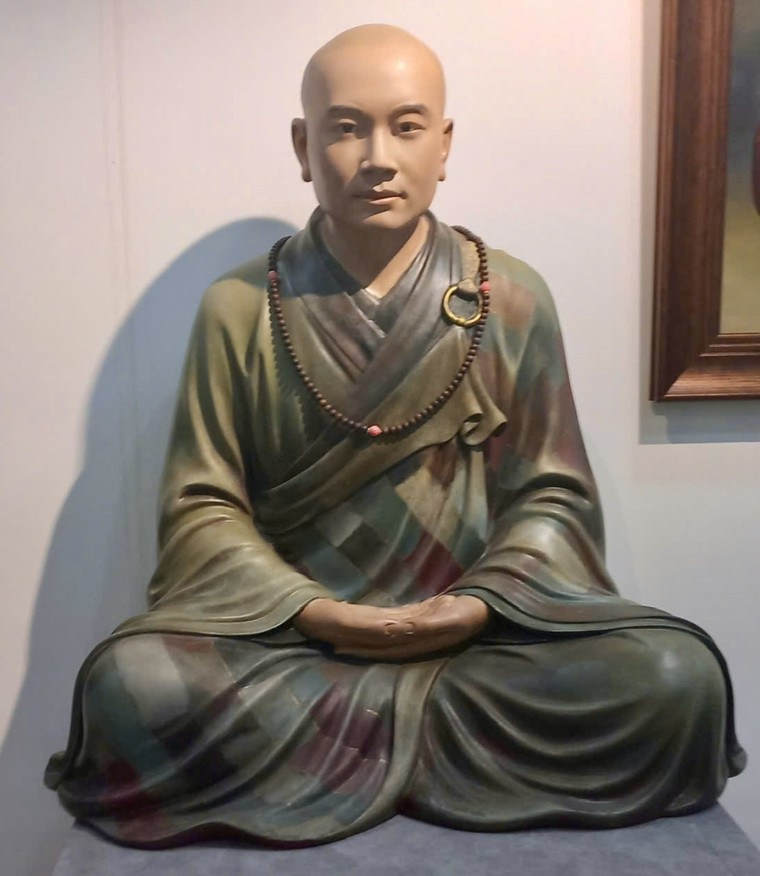 Triển lãm “Thiền phong” với những sắc màu về Phật giáo ảnh 12