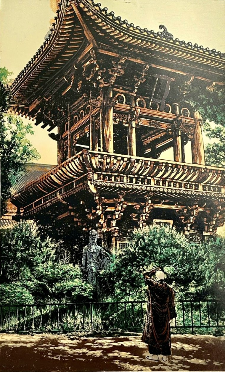 Triển lãm “Thiền phong” với những sắc màu về Phật giáo ảnh 16