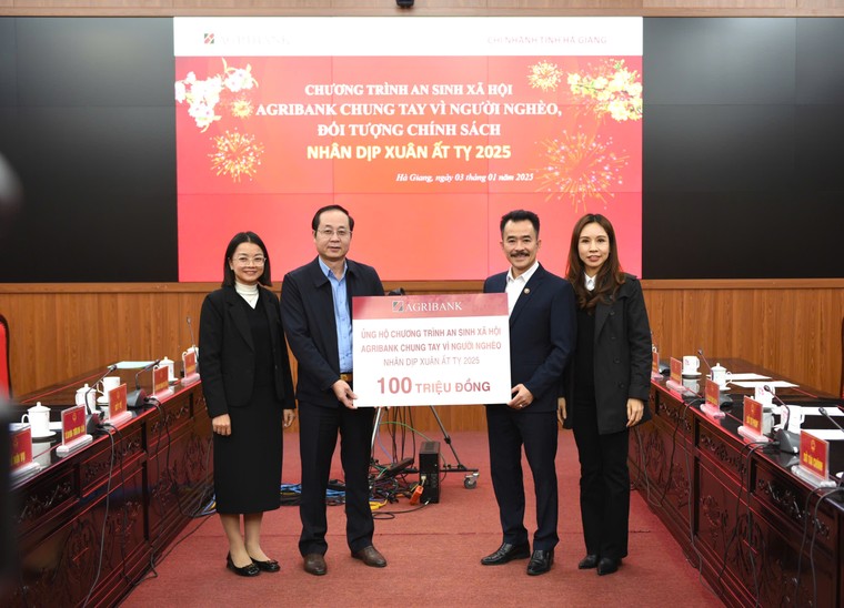 Agribank chung tay vì người nghèo, đối tượng chính sách nhân dịp Xuân Ất Tỵ năm 2025 ảnh 3