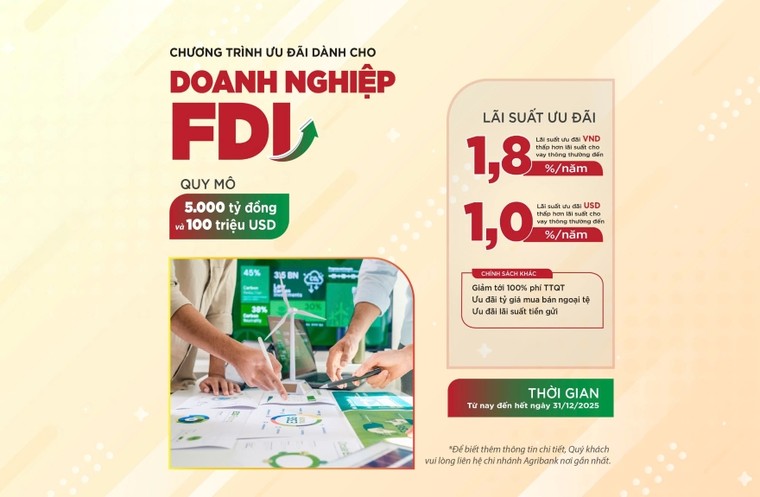 Agribank tiếp sức doanh nghiệp với 5 chương trình tín dụng ưu đãi đặc biệt năm 2025 ảnh 1