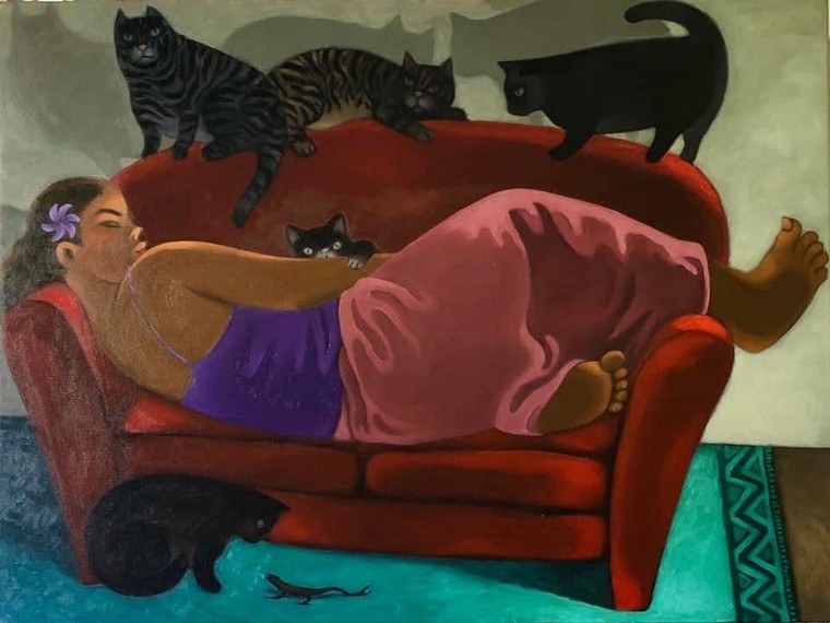 4 họa sĩ Mỹ gốc Việt cùng “Chào Việt Nam” ảnh 11