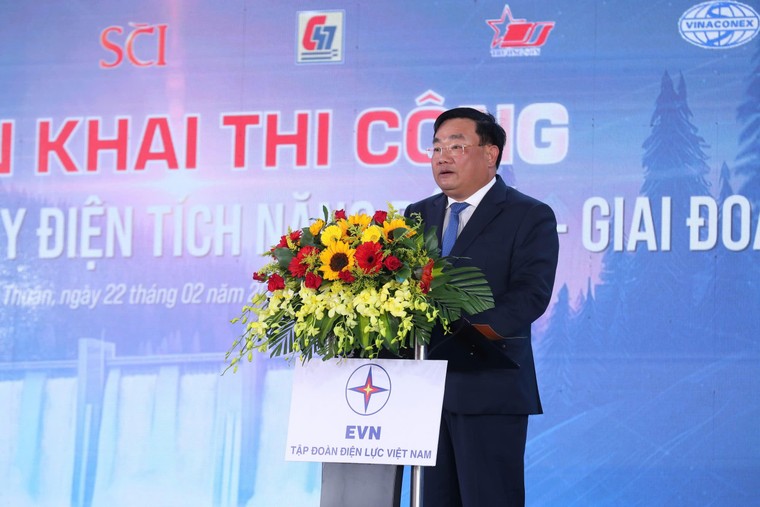 Triển khai thi công xây dựng Dự án nhà máy thủy điện tích năng Bác Ái - giai đoạn 2 ảnh 2