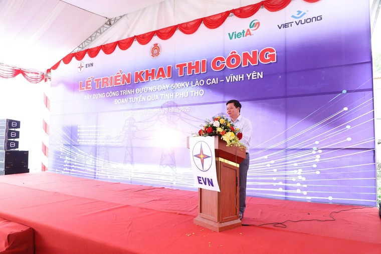 Triển khai thi công đường dây 500kV Lào Cai - Vĩnh Yên đoạn tuyến qua tỉnh Phú Thọ ảnh 2