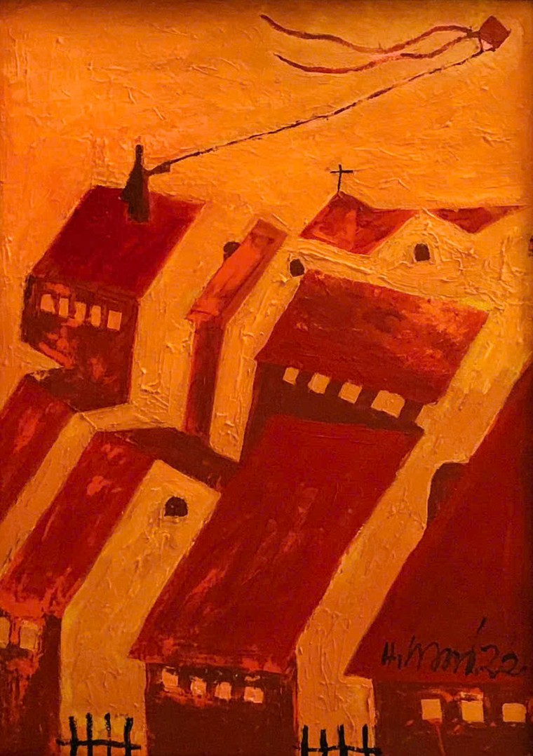 Họa sĩ Hà Hùng: Vẽ chùa khó hơn vẽ phố ảnh 11