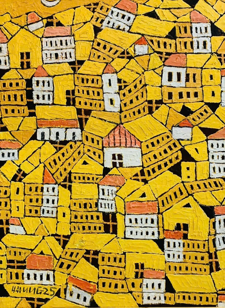 Họa sĩ Hà Hùng: Vẽ chùa khó hơn vẽ phố ảnh 13