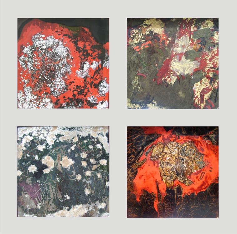 Ngắm tranh của Hiệu trưởng ĐH Mỹ thuật TPHCM và những người bạn ảnh 2