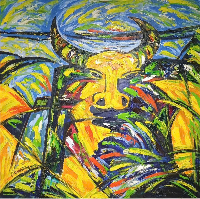 Ngắm tranh của Hiệu trưởng ĐH Mỹ thuật TPHCM và những người bạn ảnh 19