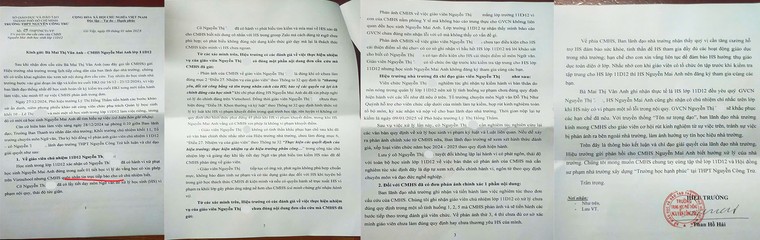 Vụ trường Nguyễn Công Trứ “trục xuất nó ra khỏi sư môn”: Học sinh nghỉ nhiều làm ảnh hưởng đến thi đua của lớp ảnh 2