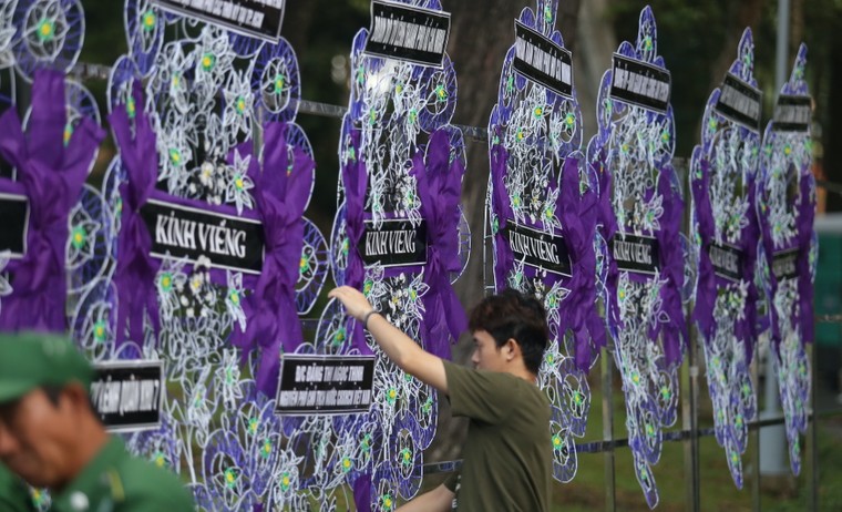 TP.HCM: Bắt đầu Lễ viếng và Lễ truy điệu nguyên Chủ tịch nước Trần Đức Lương ảnh 6