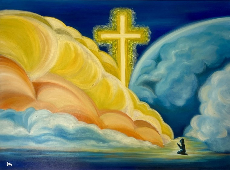 "Huyền nhiệm Thập giá. Khi người bệnh vẽ" – triển lãm đầu tiên và cuối cùng của họa sĩ Đặng Dương ảnh 10