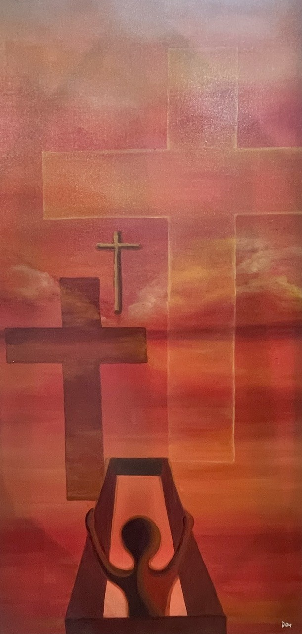 "Huyền nhiệm Thập giá. Khi người bệnh vẽ" – triển lãm đầu tiên và cuối cùng của họa sĩ Đặng Dương ảnh 8