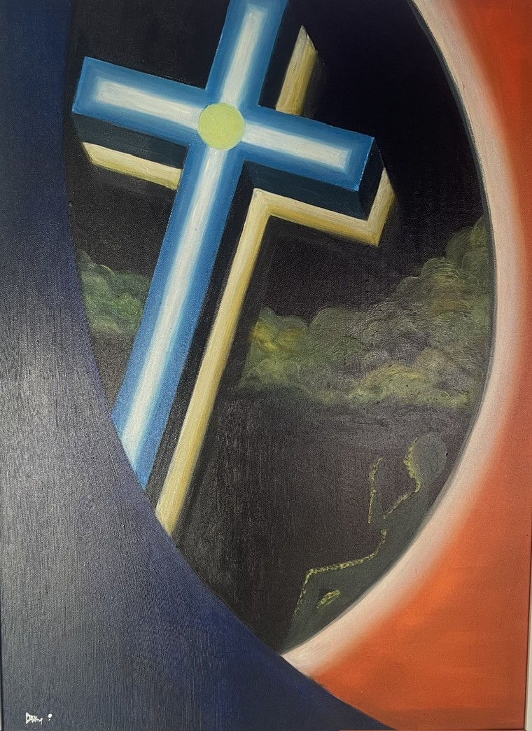 "Huyền nhiệm Thập giá. Khi người bệnh vẽ" – triển lãm đầu tiên và cuối cùng của họa sĩ Đặng Dương ảnh 3