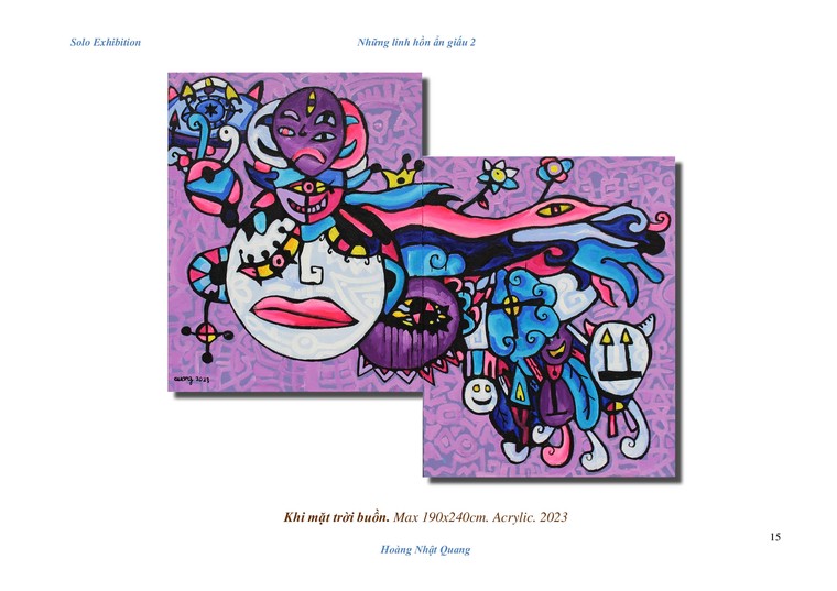 Thần đồng hội họa Hoàng Nhật Quang và “Những linh hồn ẩn giấu 2” ảnh 3