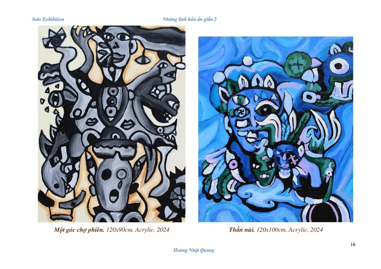 Thần đồng hội họa Hoàng Nhật Quang và “Những linh hồn ẩn giấu 2” ảnh 2