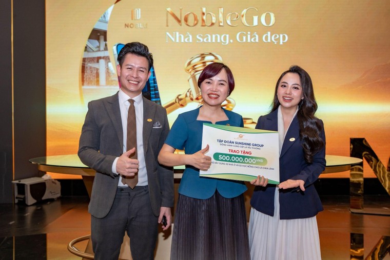 Sunshine Group livestream BĐS, giảm giá 1 tỷ đồng cho khách hàng, trích 500 triệu đồng/phiên làm thiện nguyện ảnh 2