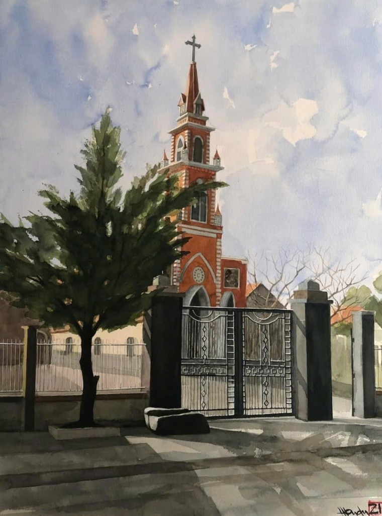 Họa sĩ Hồng Quân với Bình minh châu thổ ảnh 6