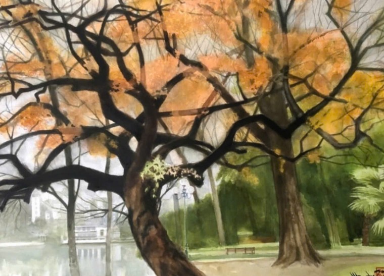 Họa sĩ Hồng Quân với Bình minh châu thổ ảnh 3