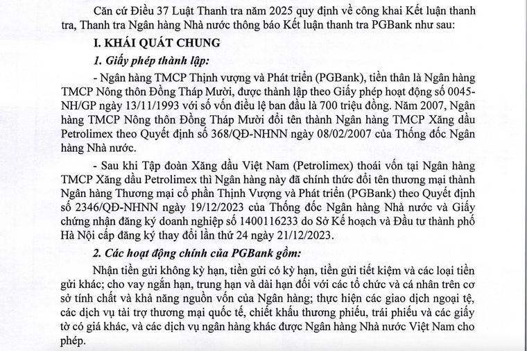 Phạt PGBank 370 triệu đồng, chuyển việc mua bán cổ phần sang cơ quan chức năng ảnh 2