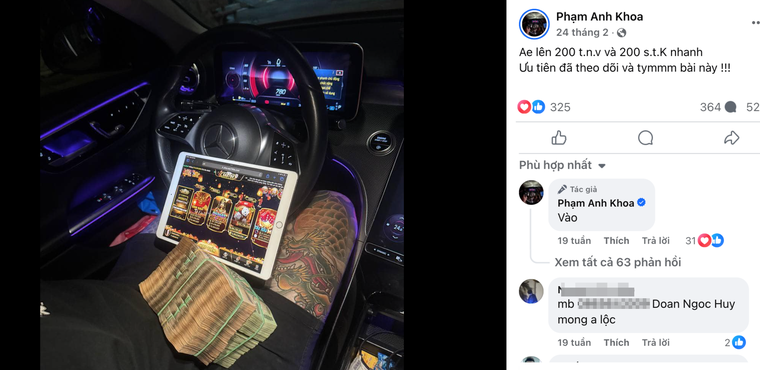 Cờ bạc online, công khai thách thức ảnh 3