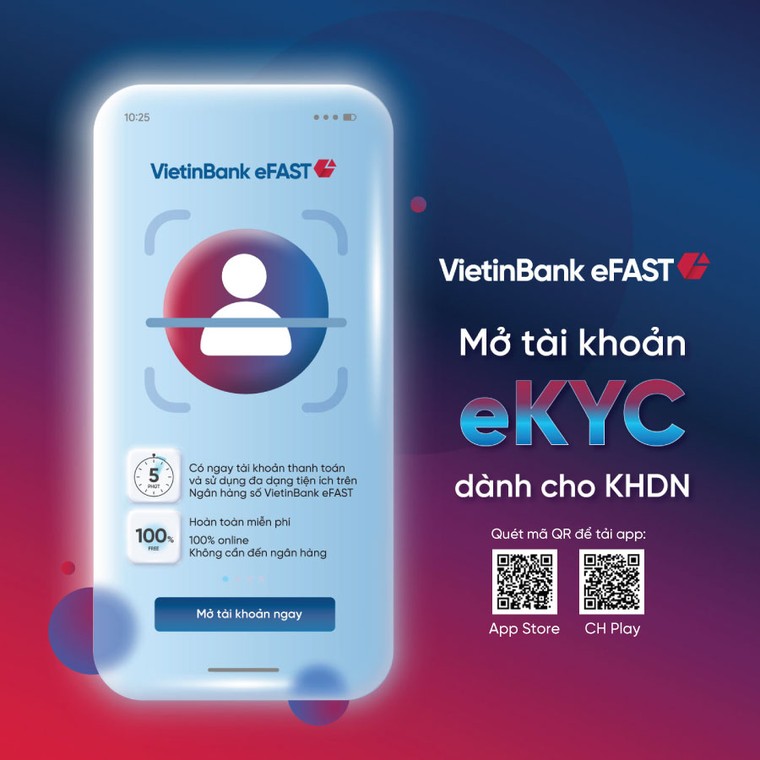 Mở tài khoản doanh nghiệp online với VietinBank eFAST ảnh 1