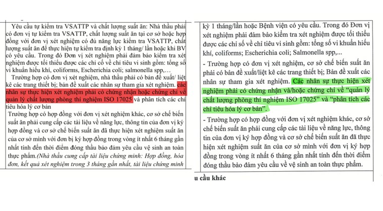 Gói thầu suất ăn tại Bệnh viện Thống Nhất: Nhà thầu cho rằng có dấu hiệu thông thầu! ảnh 2