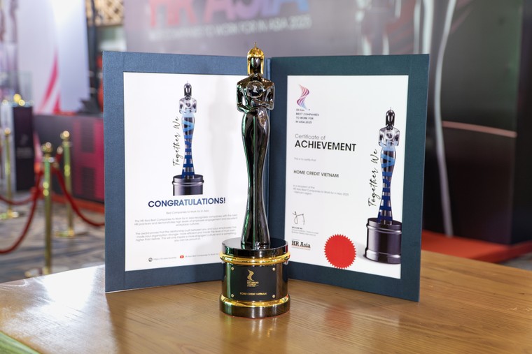 Home Credit 5 năm liên tiếp giữ vững danh hiệu 'Nơi làm việc tốt nhất châu Á' ảnh 2