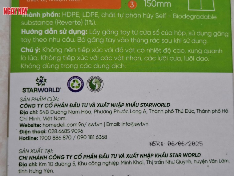 Tổng cục Môi trường chứng nhận ‘tự phân hủy sinh học’ cho sản phẩm Home Deli? ảnh 3